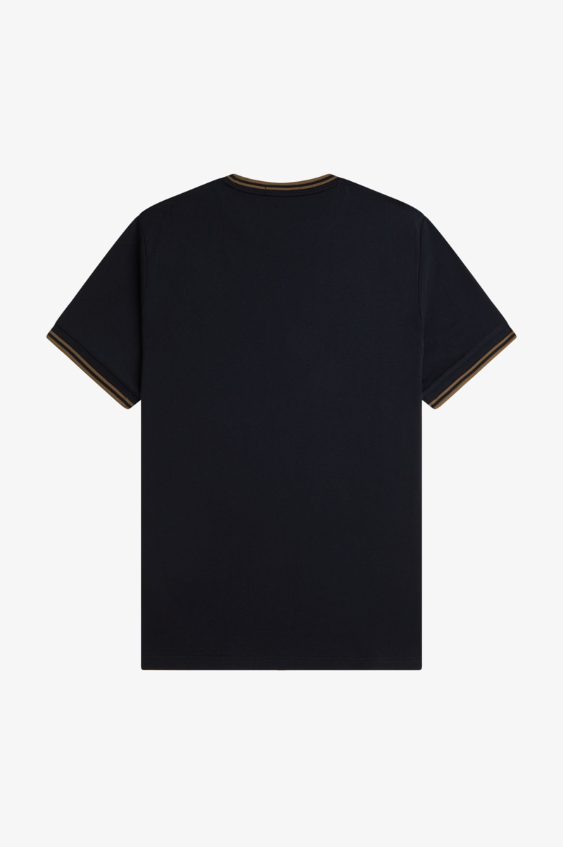 Fred Perry Twin Tipped T-shirt Navy / Bronze / Bronze-6