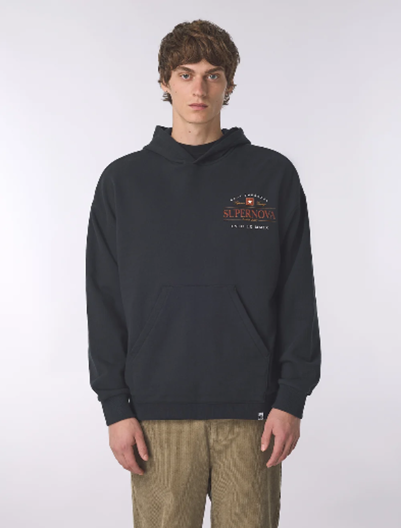 Pretty Green Supernova Hoodie Black -2