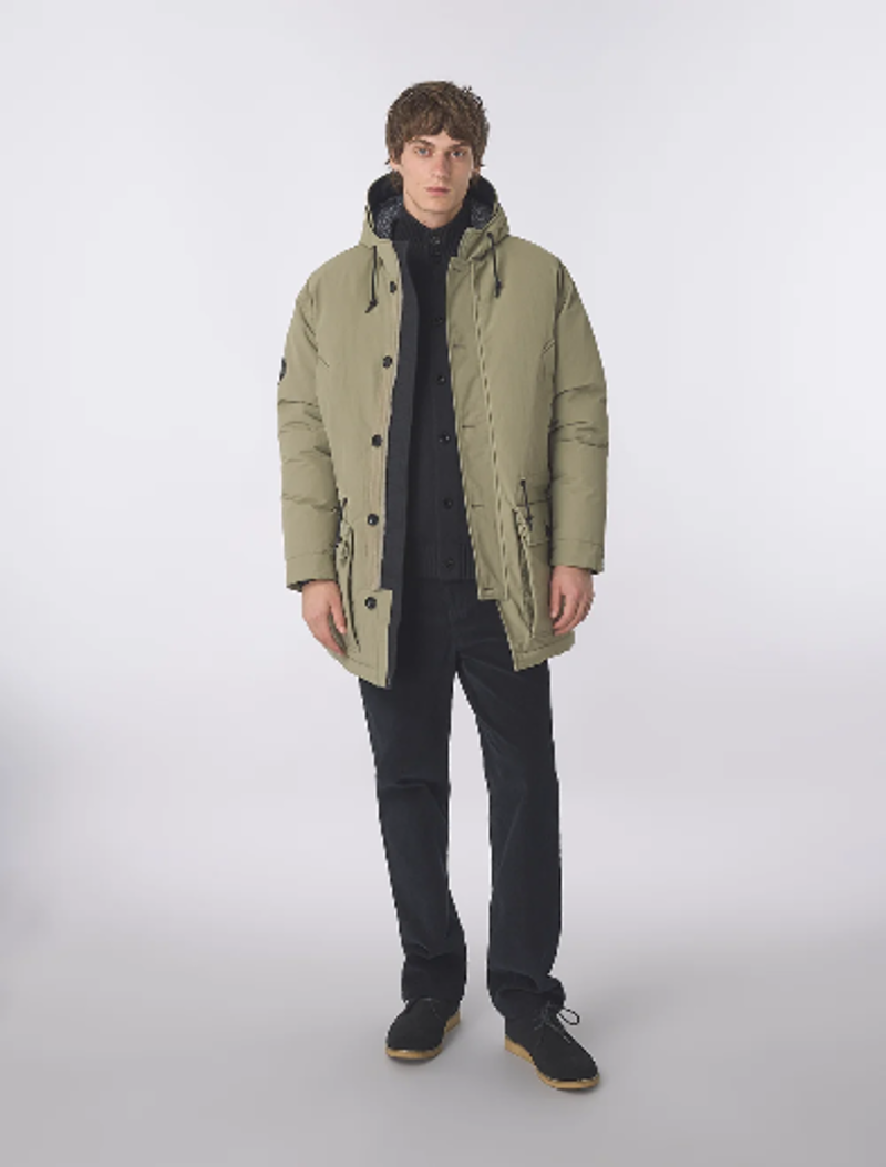 Pretty Green Coldwave Parka Khaki-1