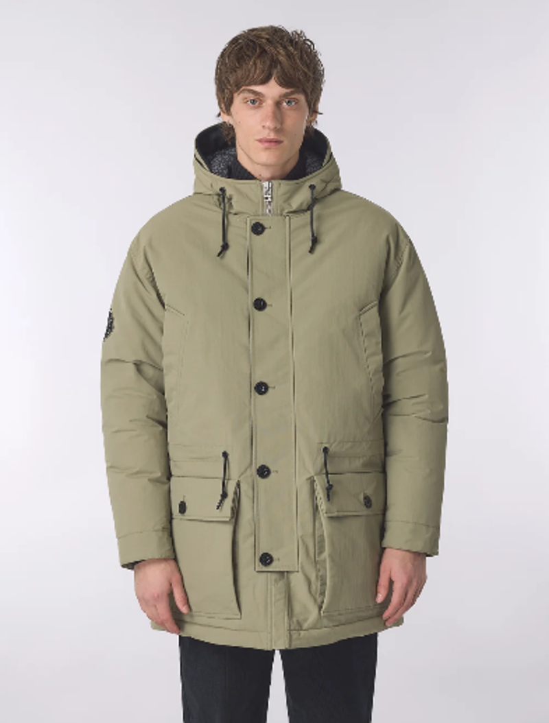 Pretty Green Coldwave Parka Khaki-2