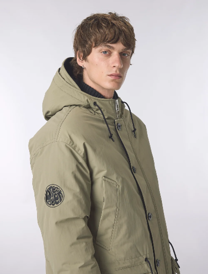 Pretty Green Coldwave Parka Khaki-4