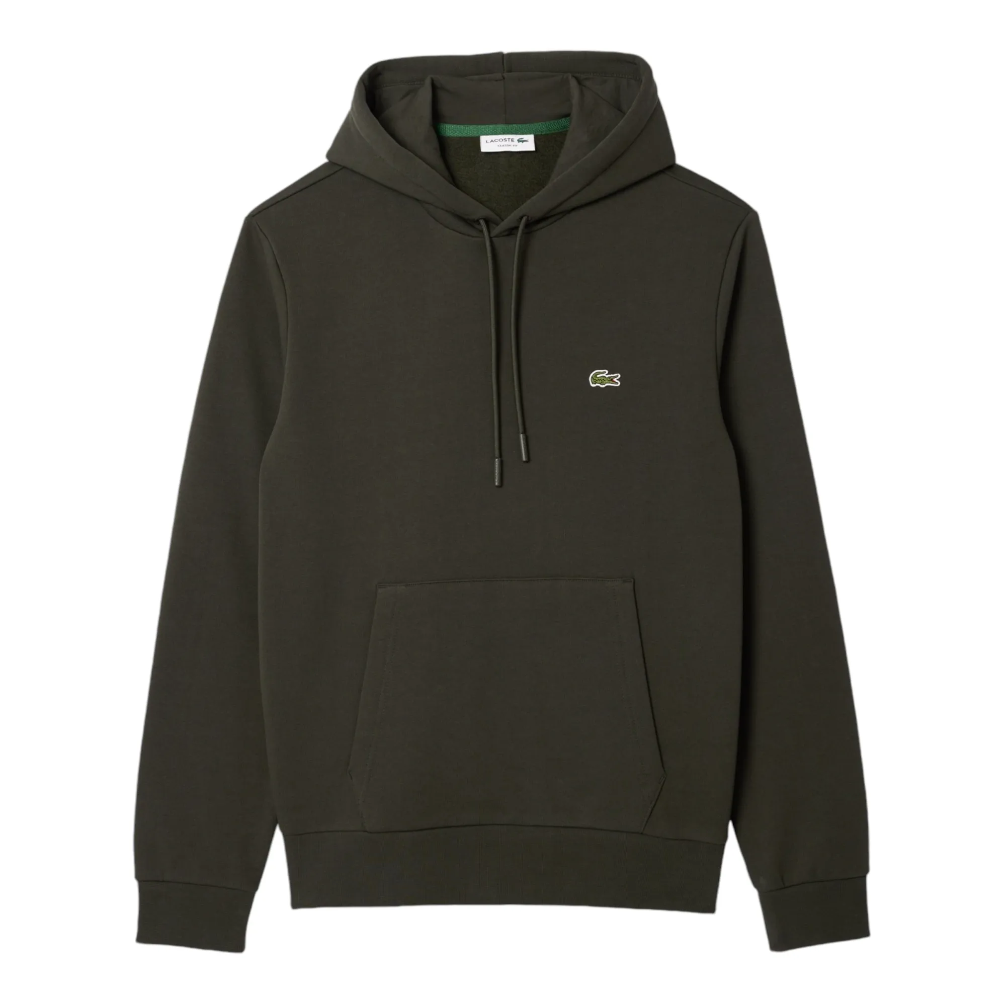 Lacoste SH9623 L7A Mens Classic Fit Overhead Hoodie Sapwood