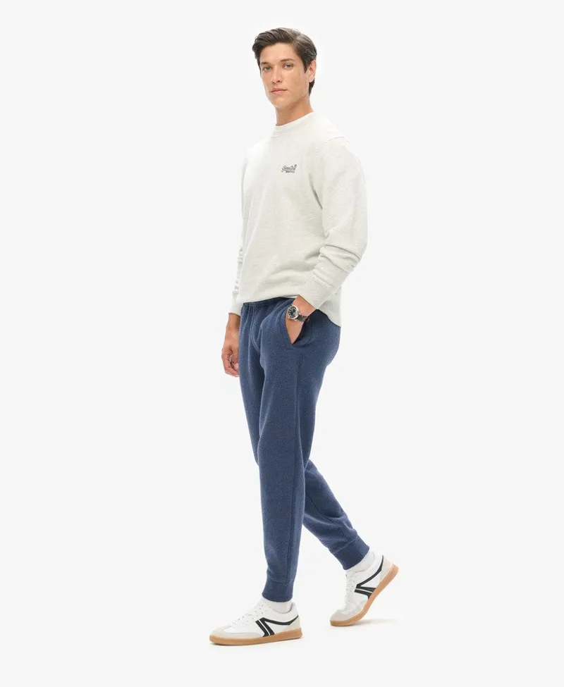 Superdry Essential Logo Joggers Navy Marl -2