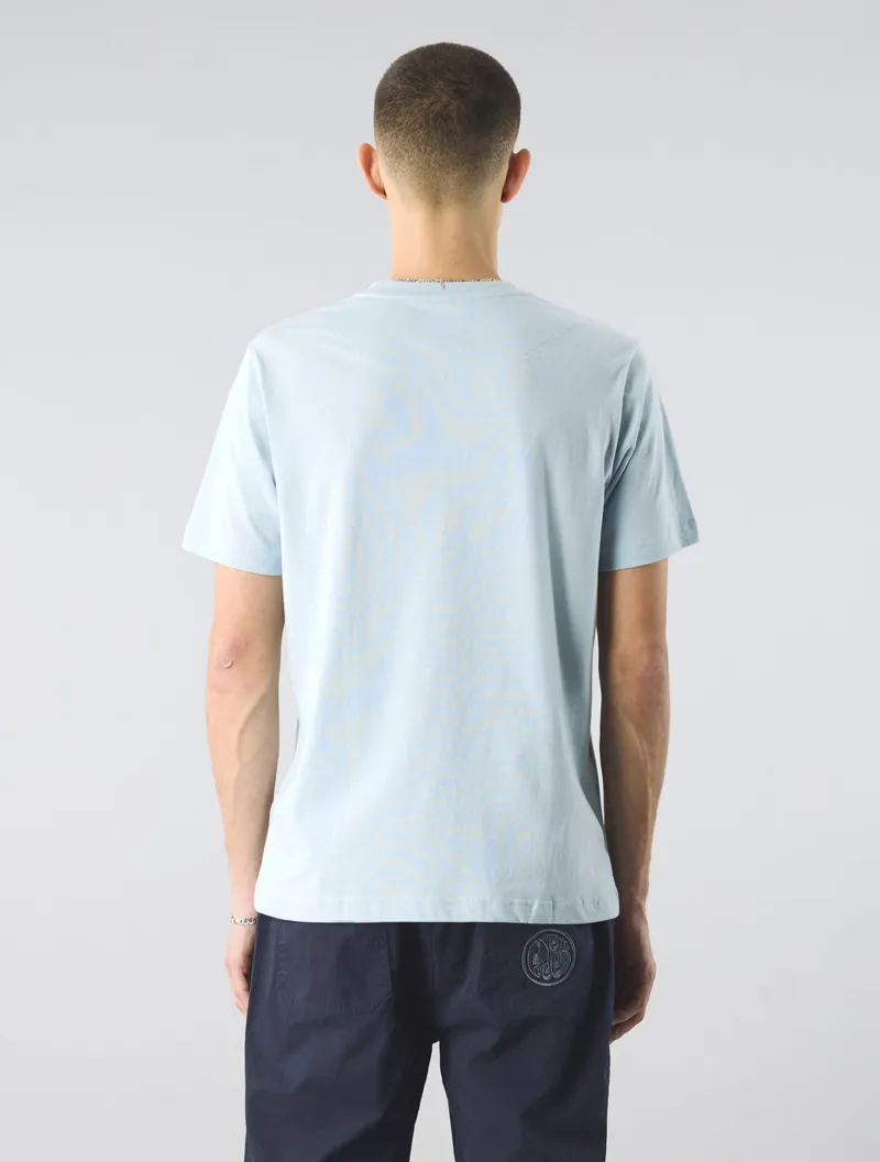 Pretty Green Mitchell T-shirt Light Blue-4