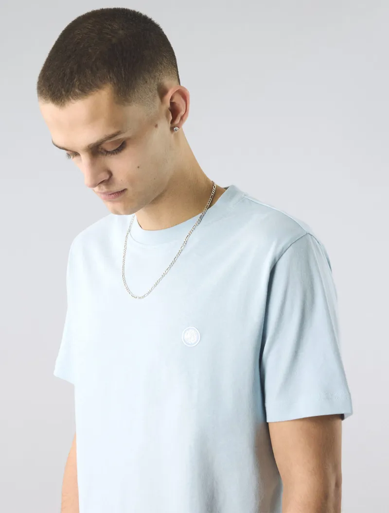 Pretty Green Mitchell T-shirt Light Blue-1