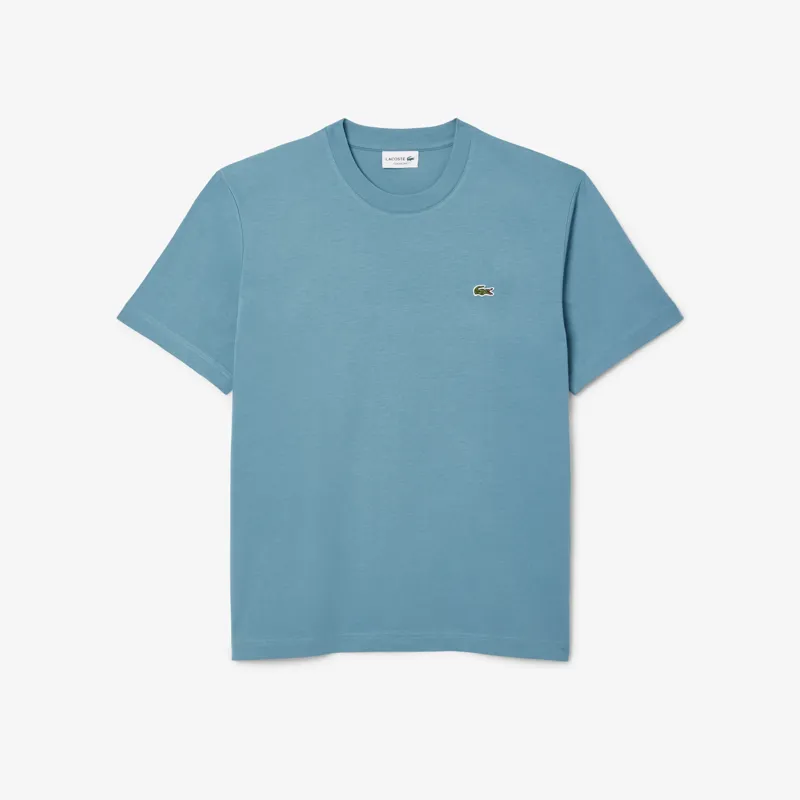 Lacoste Classic Fit Cotton T-shirt Limestone-5