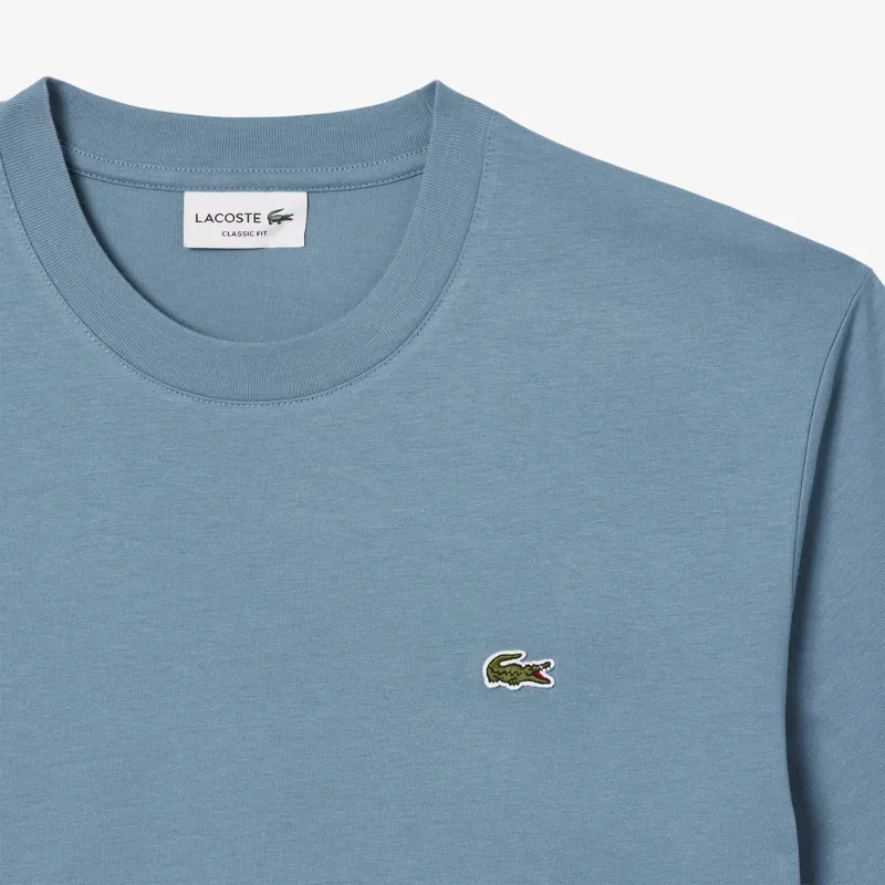 Lacoste Classic Fit Cotton T-shirt Limestone-1