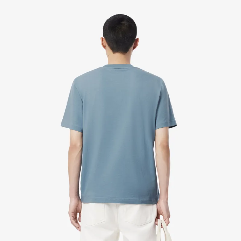 Lacoste Classic Fit Cotton T-shirt Limestone-2