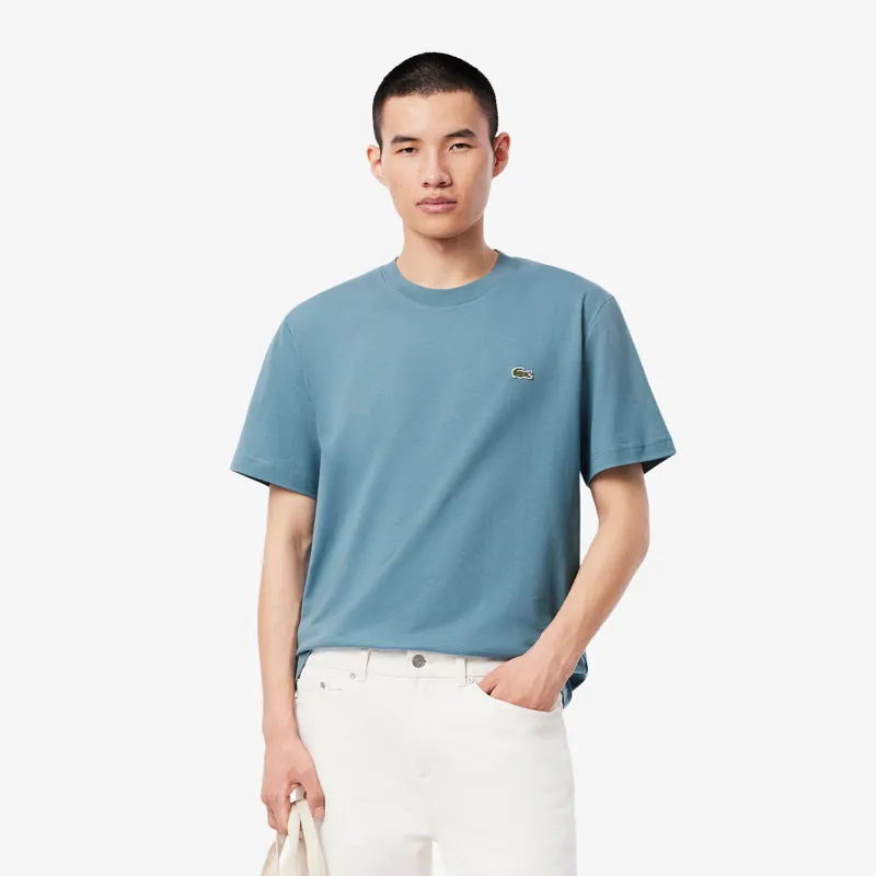 Lacoste Classic Fit Cotton T-shirt Limestone-4