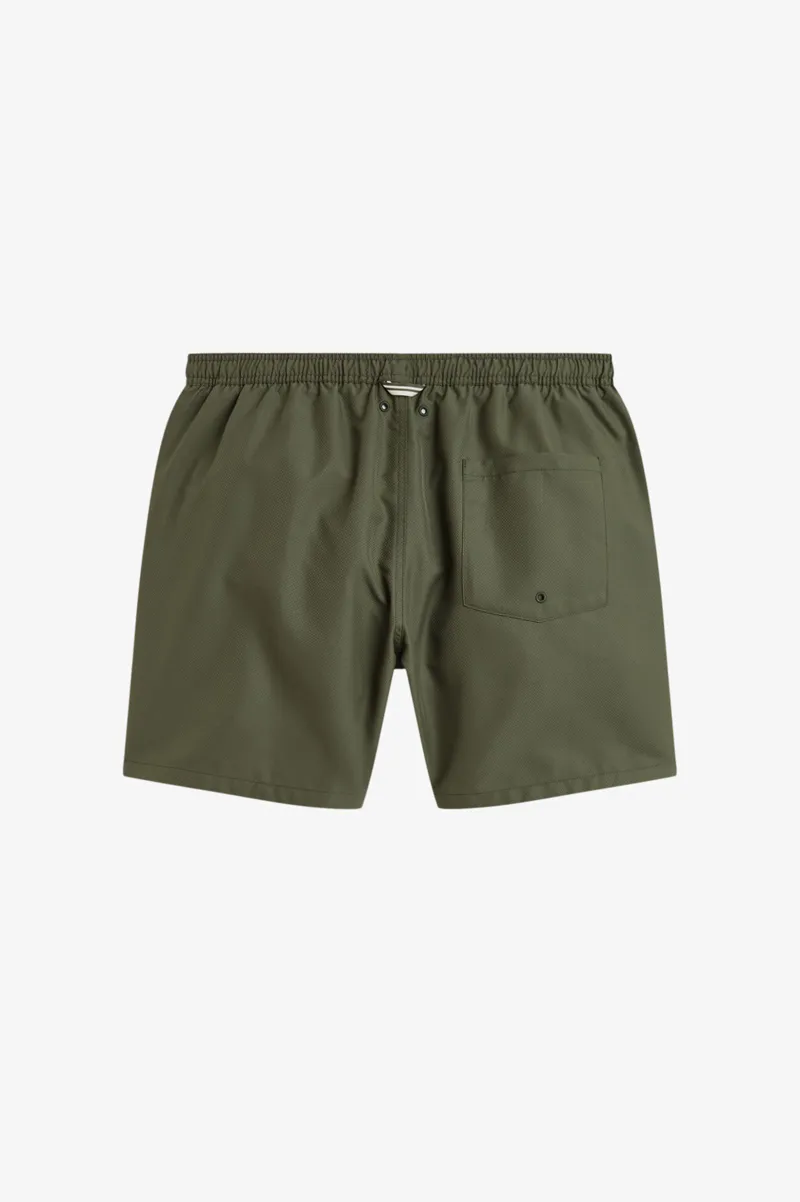 Fred Perry Swim Shorts Laurel Wreath Green-3