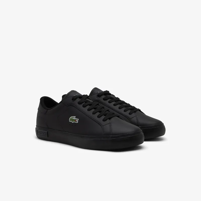 Lacoste Powercourt Trainers Black-4