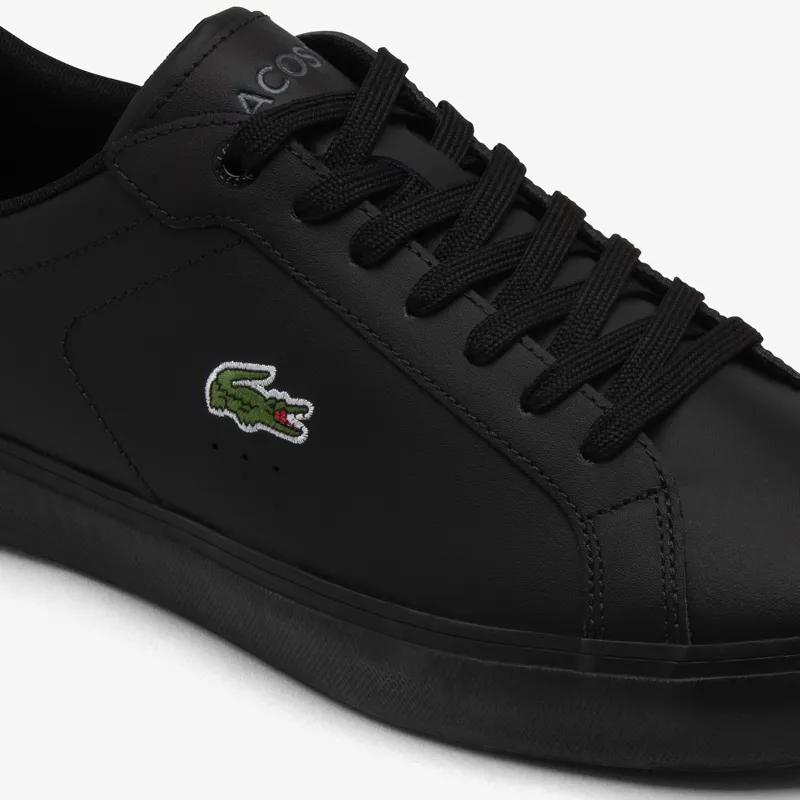 Lacoste Powercourt Trainers Black-6
