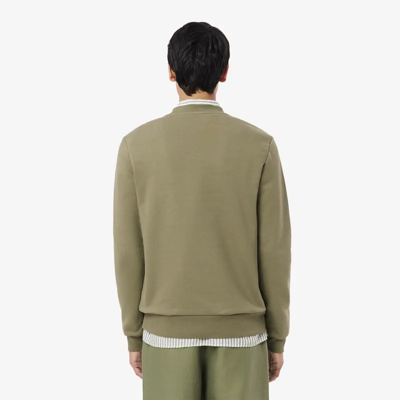 Lacoste Crew Sweatshirt Khaki-3