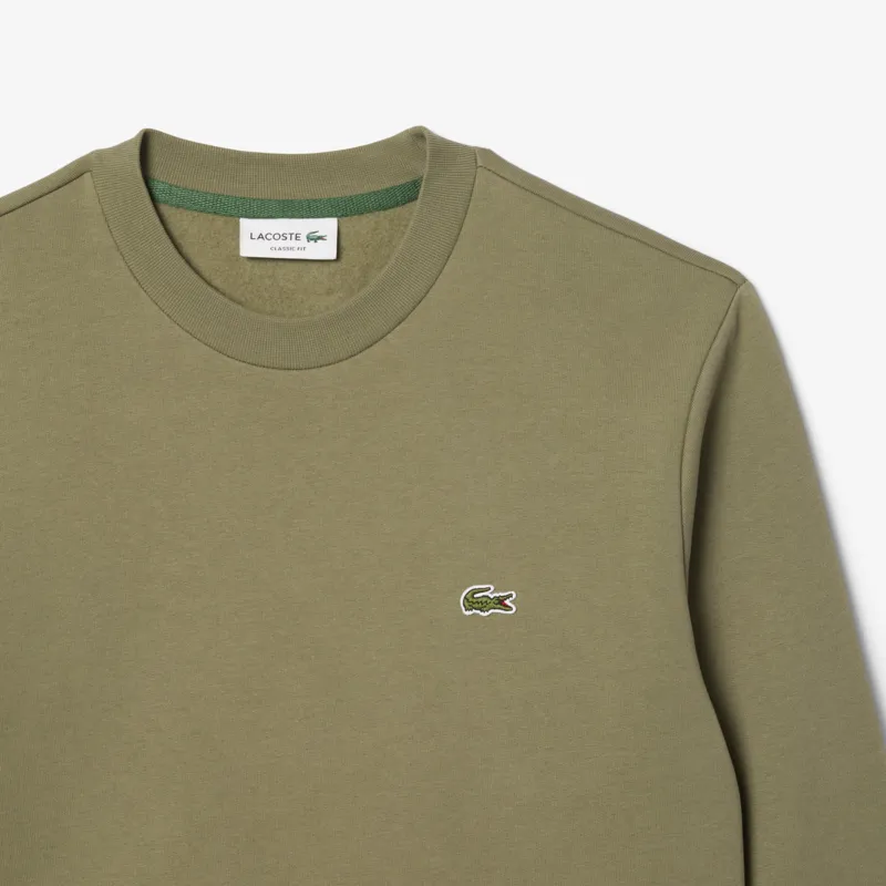 Lacoste Crew Sweatshirt Khaki-4