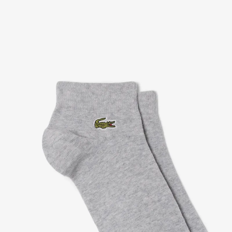 Lacoste 3 Pack Low Socks Navy/Grey/White-1