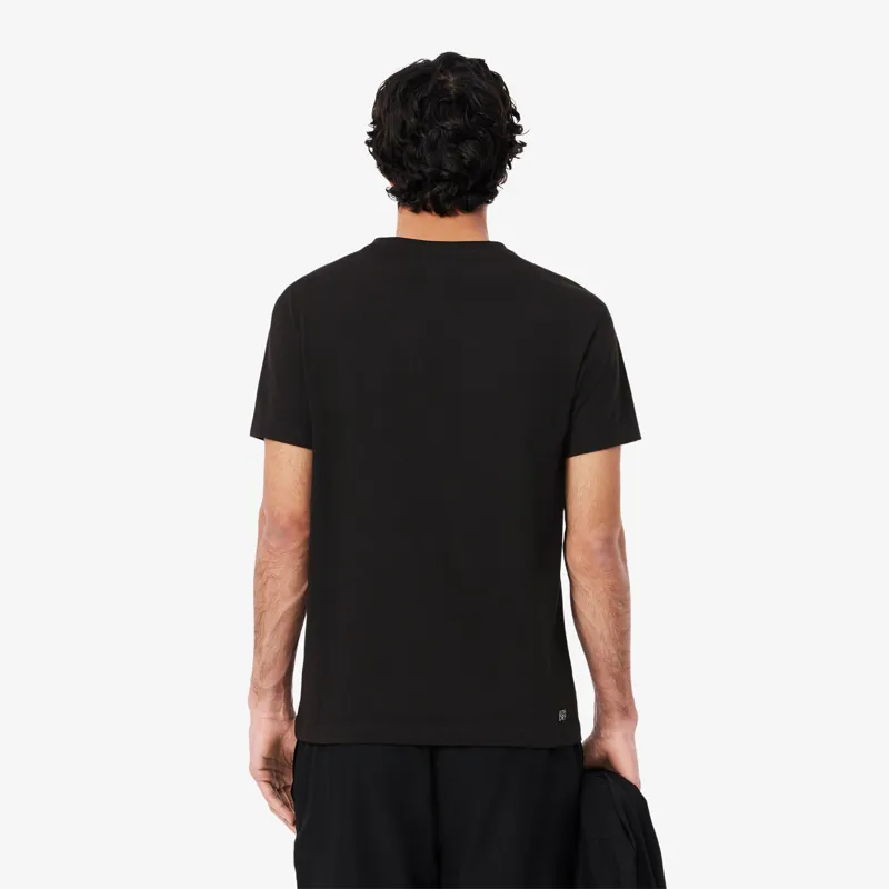 Lacoste 3D Crocodile T-shirt Black/Khaki-3