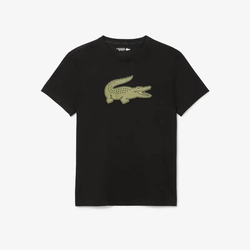 Lacoste 3D Crocodile T-shirt Black/Khaki-6