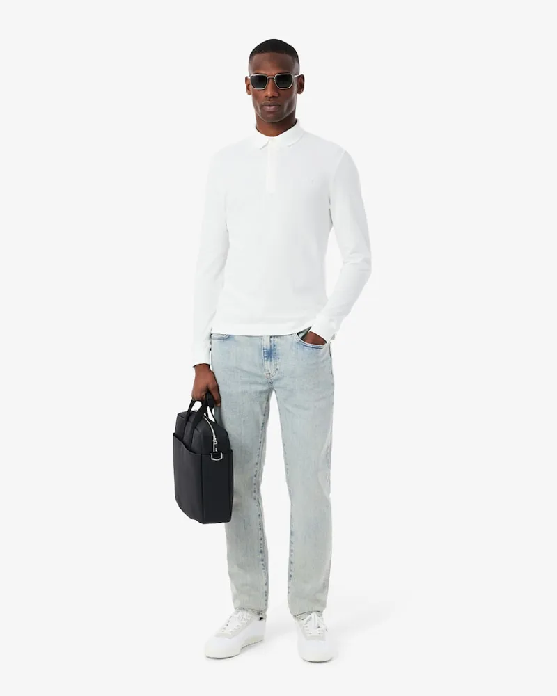 Lacoste 5 Pocket Slim Fit Indigo Blue Jeans-1