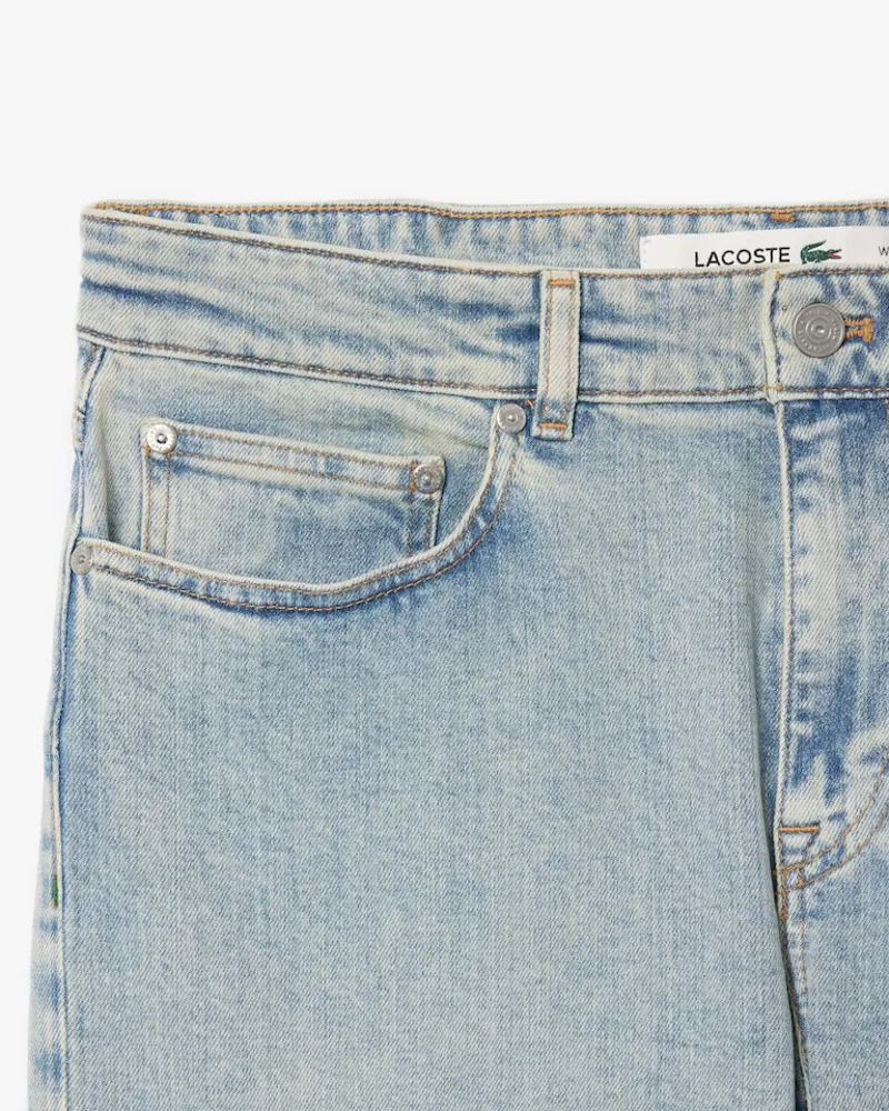 Lacoste 5 Pocket Slim Fit Indigo Blue Jeans-5