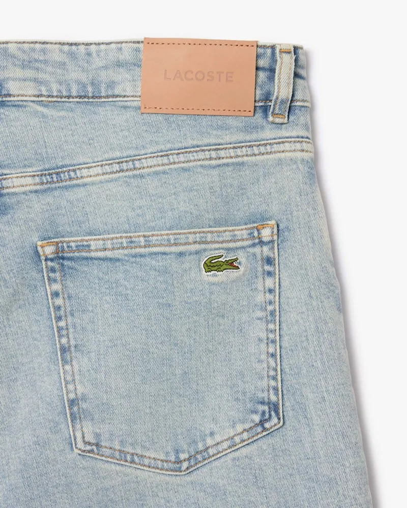 Lacoste 5 Pocket Slim Fit Indigo Blue Jeans-6