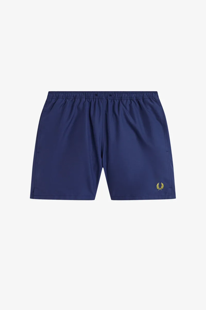 Fred Perry Swim Shorts French Navy / Citron-2