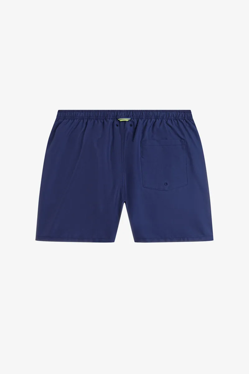 Fred Perry Swim Shorts French Navy / Citron-1