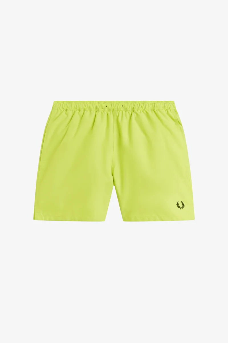 Fred Perry Swim Shorts Citron / Black-5