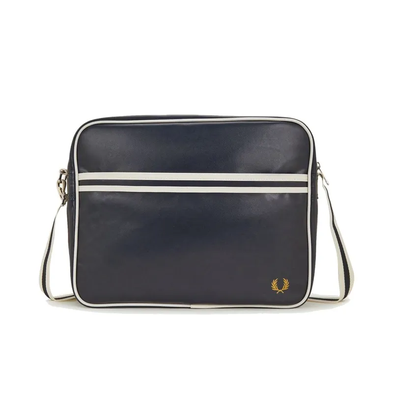 Fred Perry L8257-635 Shoulder Bag Navy Ecru-1