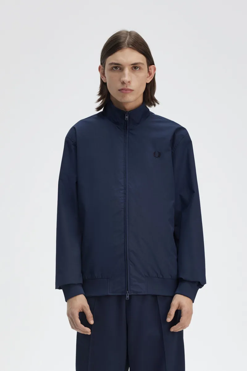 Fred Perry Brentham Jacket Tennis Blue-1