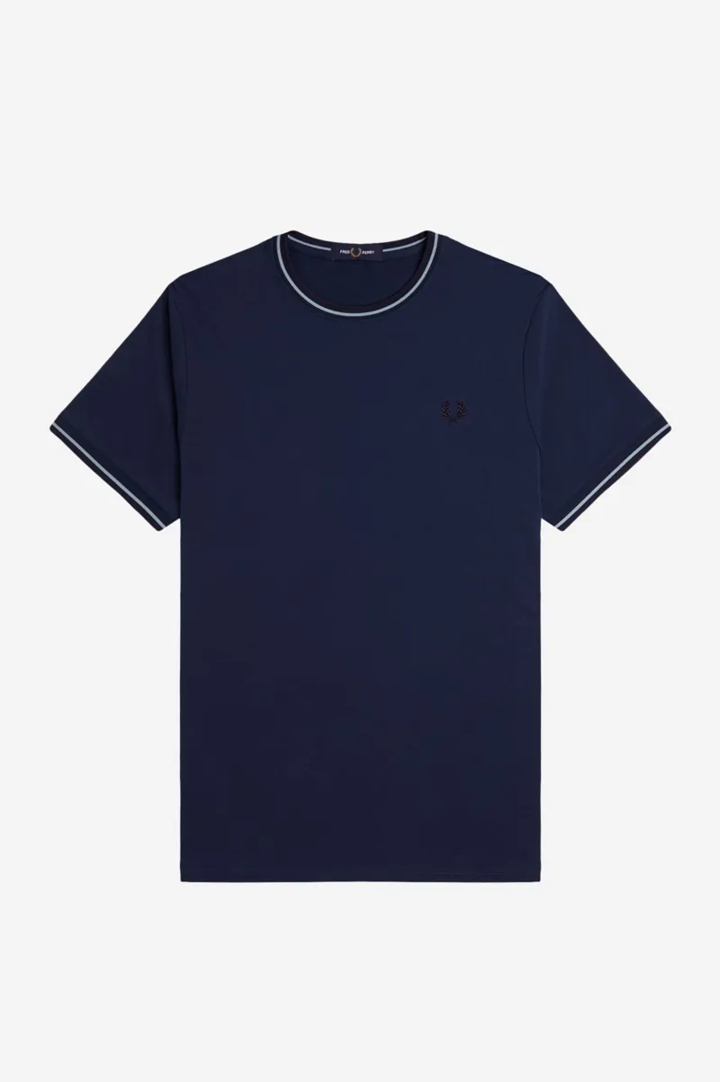 Fred Perry Twin Tipped T-shirt Tennis Blue-7