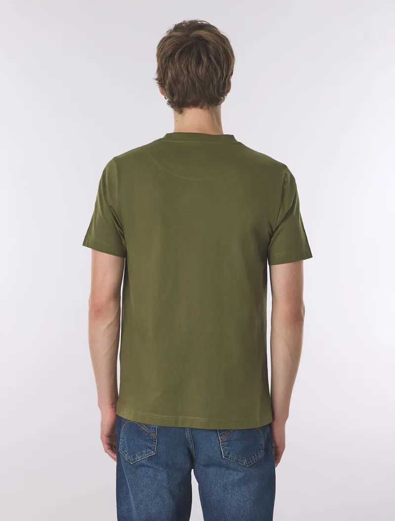 Pretty Green Sinclair T-shirt Khaki-3