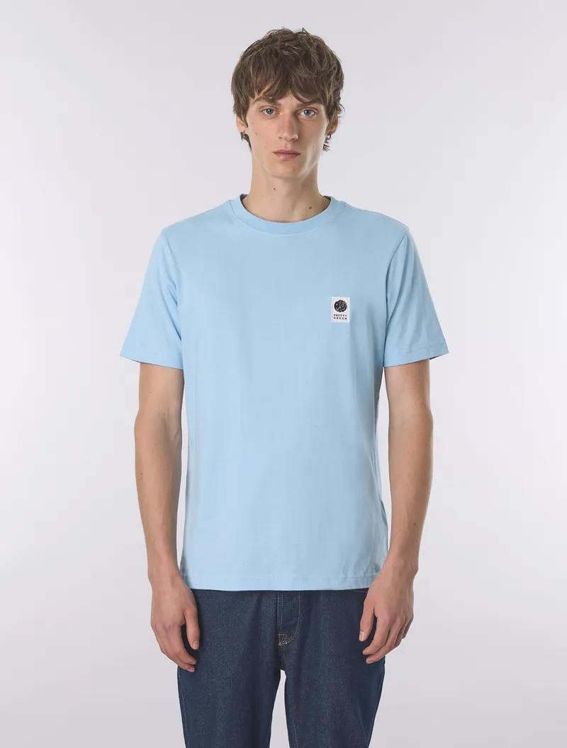 Pretty Green Sinclair T-shirt Sky Blue-2