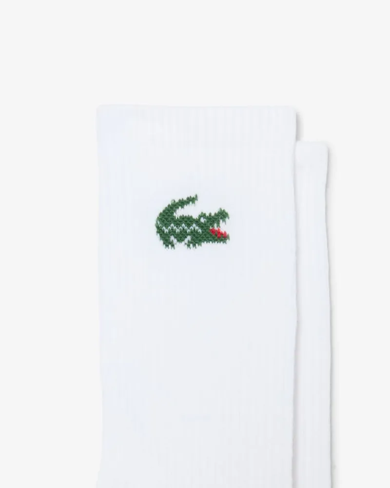 Lacoste 3 Pack Sports Socks White-2
