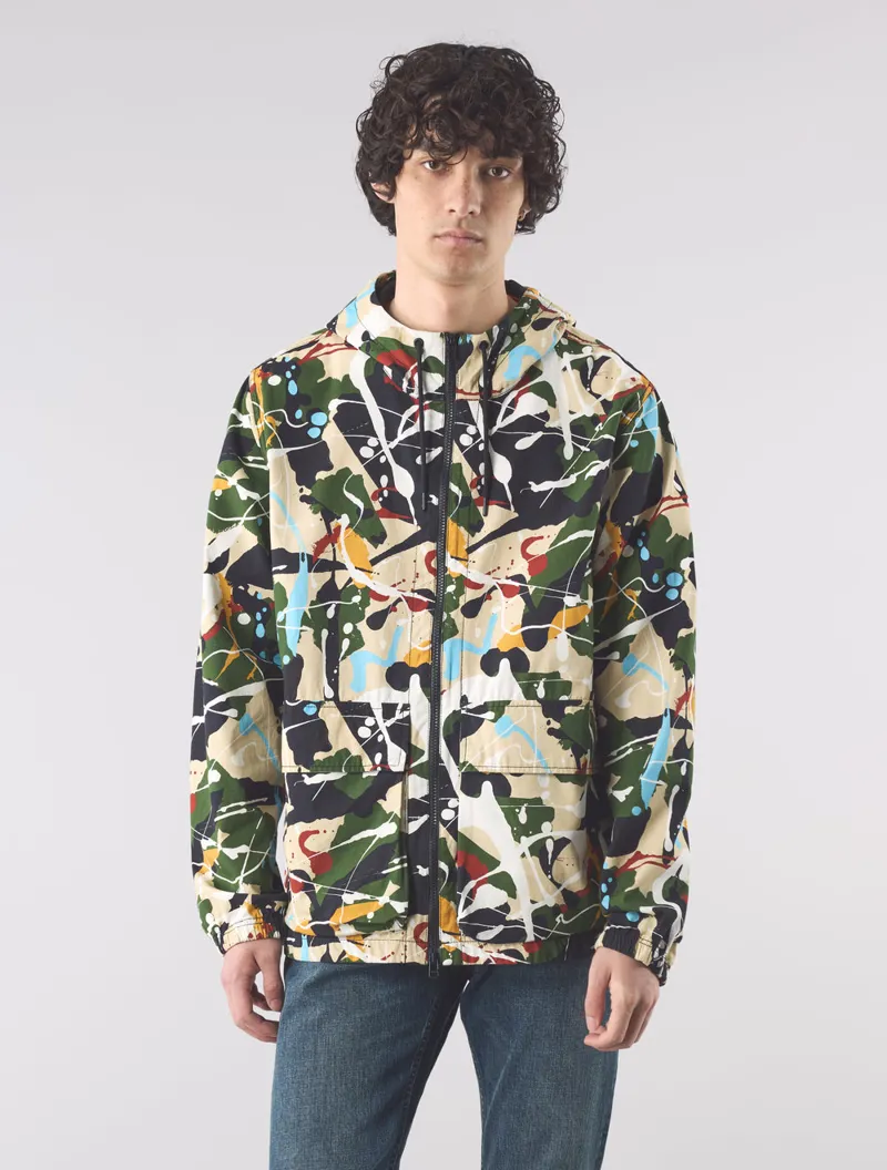 Pretty Green Convergence hooded jacket Multi-2