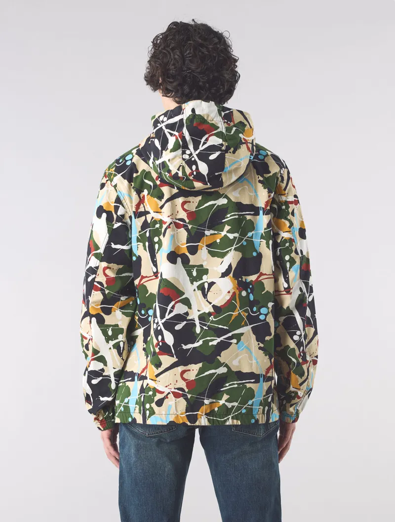 Pretty Green Convergence hooded jacket Multi-3