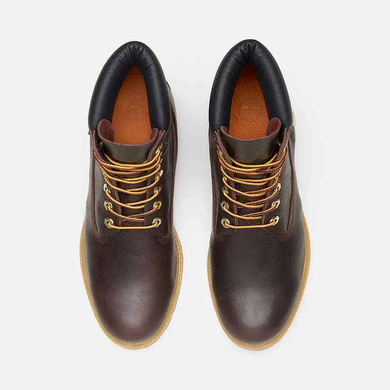 Timberland Premium 6-Inch Waterproof Boot Full Grain Brown-2
