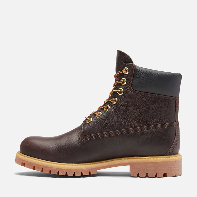 Timberland Premium 6-Inch Waterproof Boot Full Grain Brown-5