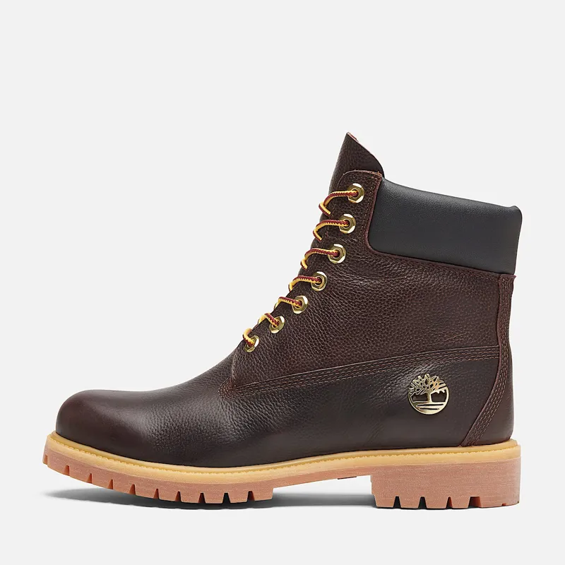 Timberland Premium 6-Inch Waterproof Boot Full Grain Brown-7