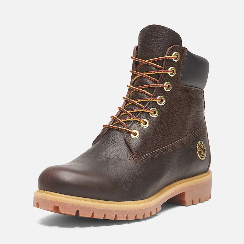 Timberland Premium 6-Inch Waterproof Boot Full Grain Brown-8