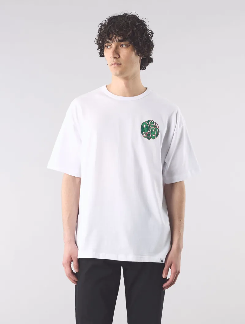 Pretty Green Twisted Melon T-shirt White-2
