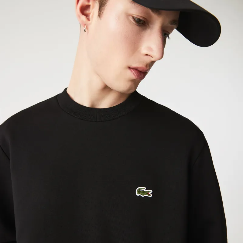 Lacoste Crew Sweatshirt Black