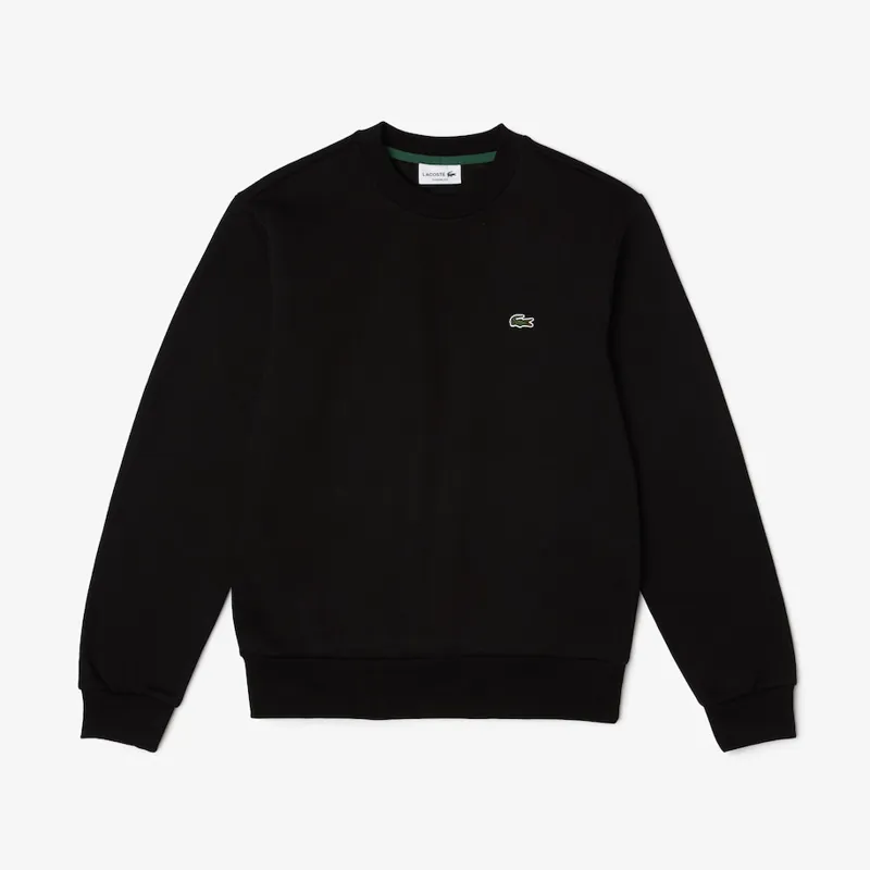 Lacoste Crew Sweatshirt Black-3