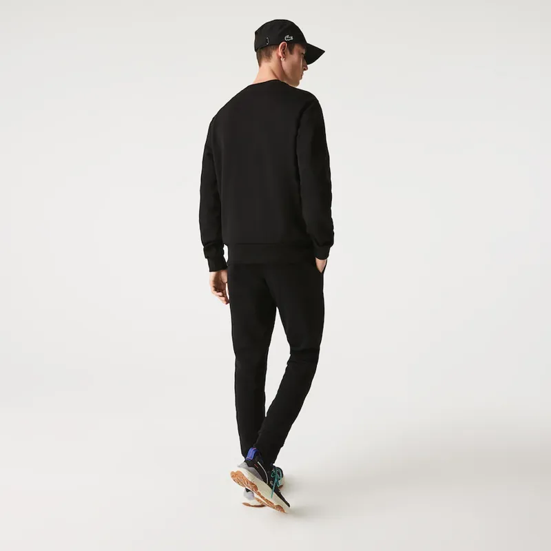 Lacoste Crew Sweatshirt Black-4