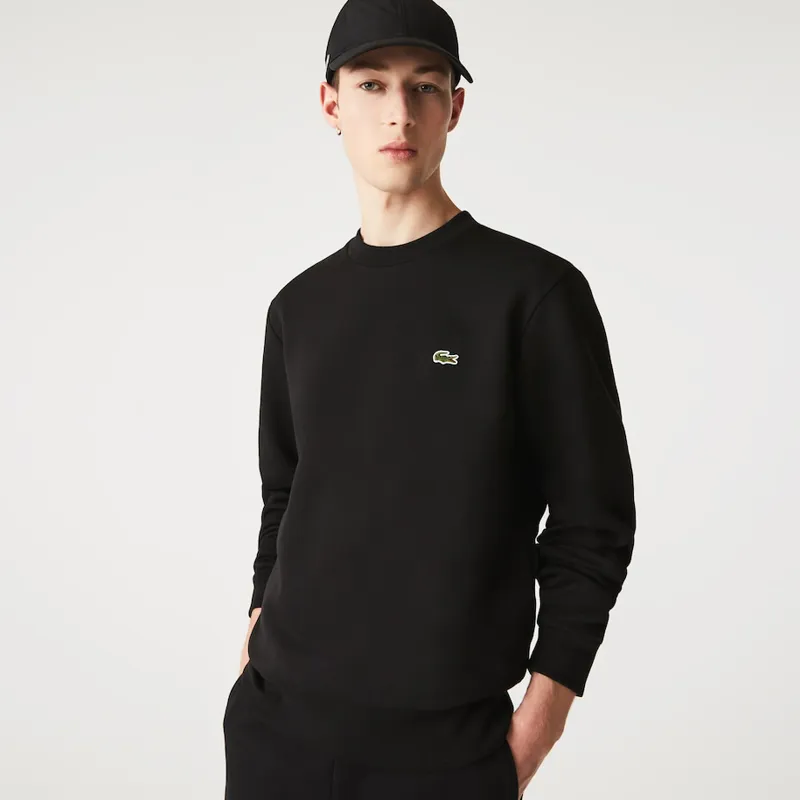 Lacoste Crew Sweatshirt Black-2