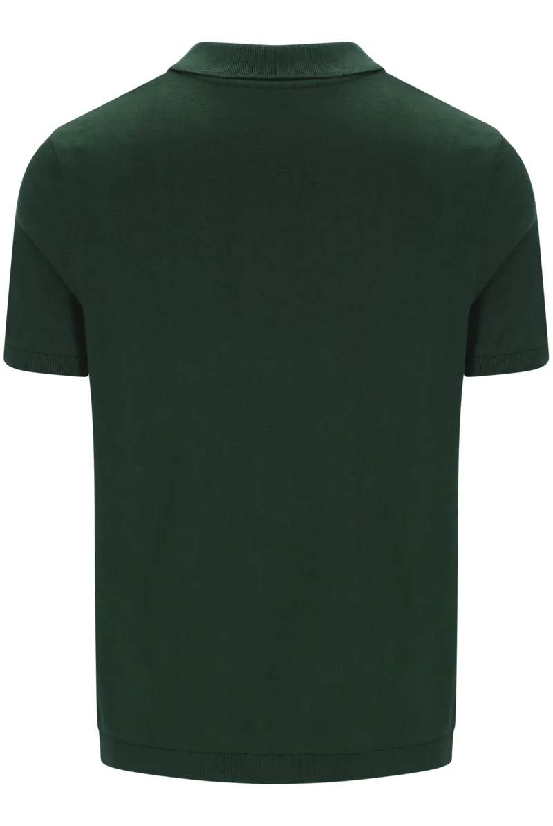 Fila Lazar Knitted Colourblock  Polo Pine Needle-1