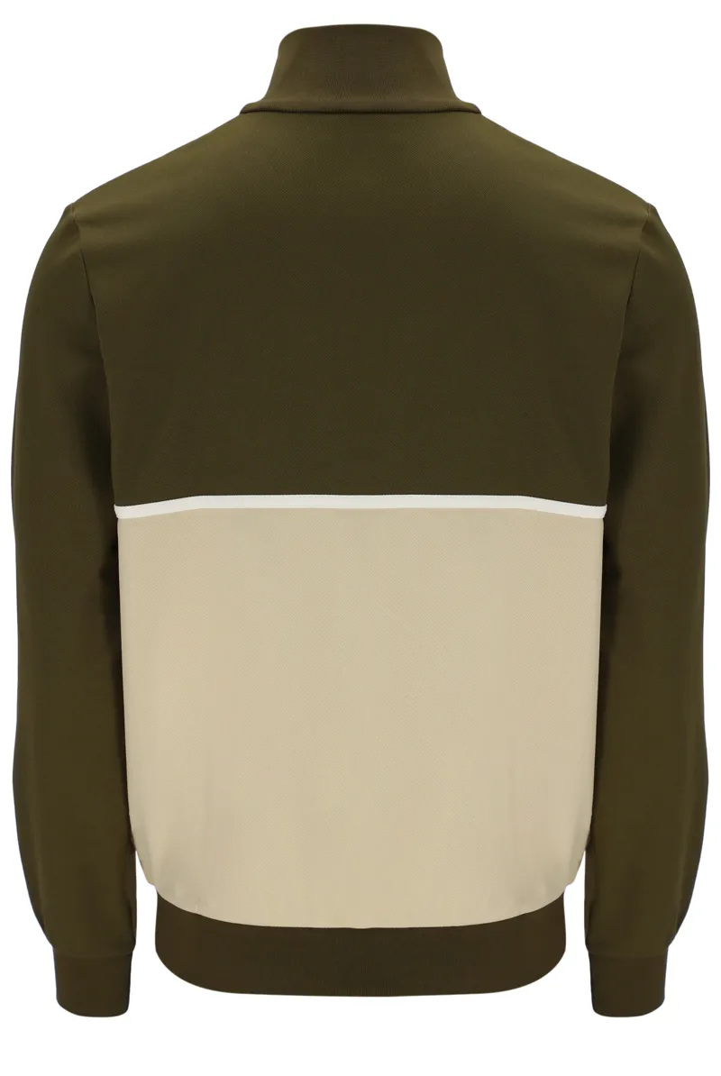 Sergio Tacchini Locchi Track Top Olive / Beige-1