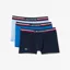 Lacoste 3 Pack Iconic Boxers Sky/Blue/Navy
