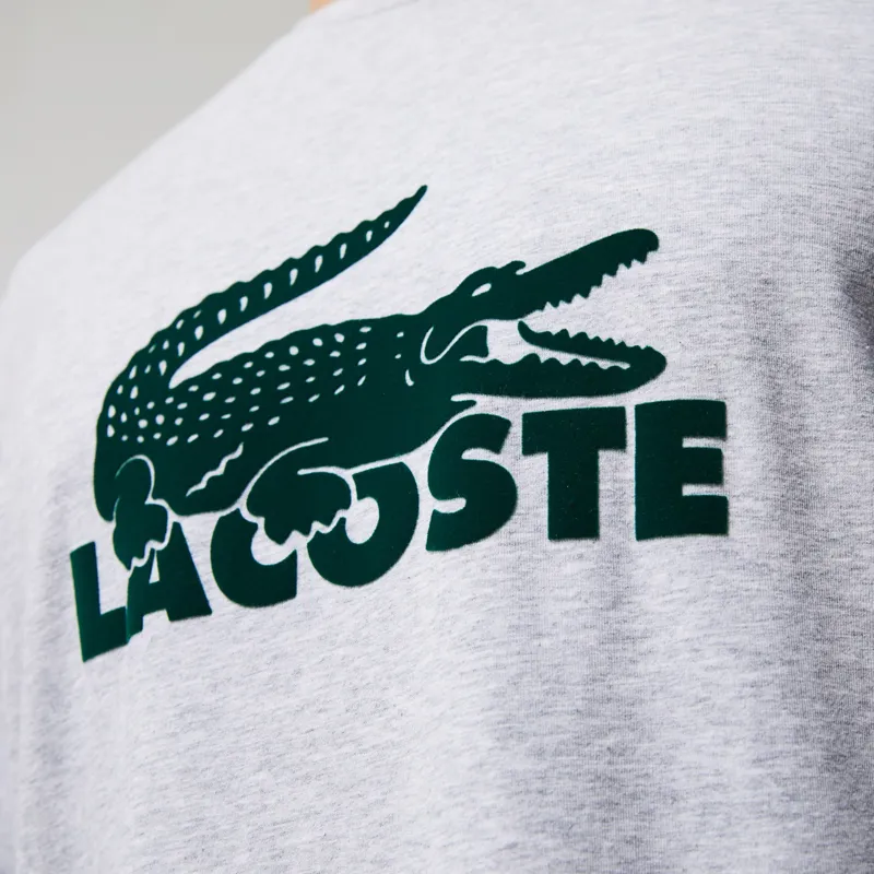 Lacoste Velvet Logo Long Pyjama Set Blue/Grey/Green XL ONLY LAST SET -5