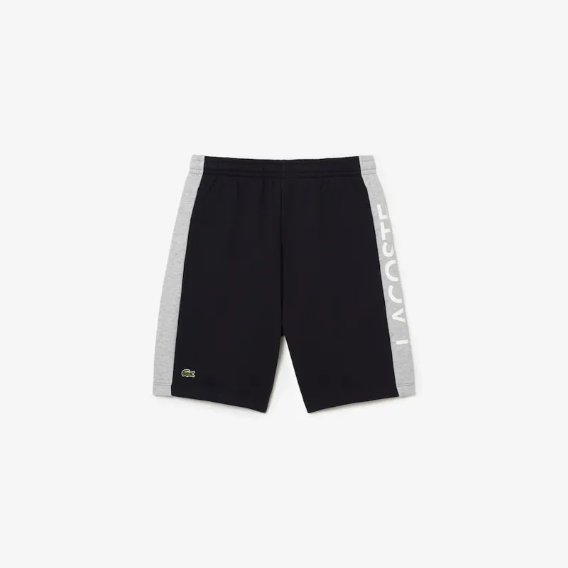 Lacoste Colourblock Fleece Shorts Navy/Grey XXL ONLY-2