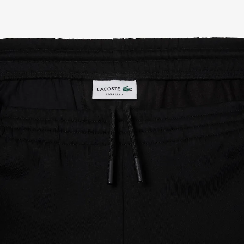 Lacoste Brushed Cotton Fleece Shorts Black-4